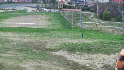 Horní část sjezdovky skiareálu Hlubočky