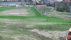 Horní část sjezdovky skiareálu Hlubočky