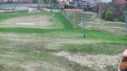 Horní část sjezdovky skiareálu Hlubočky