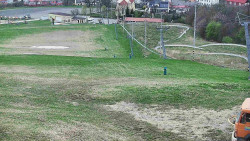 Horní část sjezdovky skiareálu Hlubočky