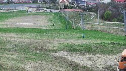 Horní část sjezdovky skiareálu Hlubočky