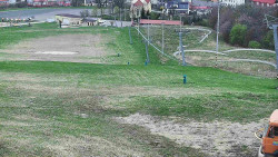 Horní část sjezdovky skiareálu Hlubočky