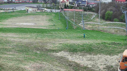 Horní část sjezdovky skiareálu Hlubočky