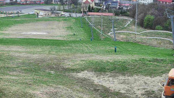 Horní část sjezdovky skiareálu Hlubočky