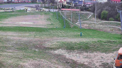 Horní část sjezdovky skiareálu Hlubočky