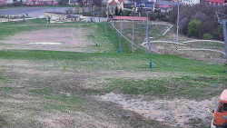 Horní část sjezdovky skiareálu Hlubočky