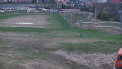 Horní část sjezdovky skiareálu Hlubočky