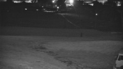 Horní část sjezdovky skiareálu Hlubočky