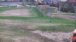 Horní část sjezdovky skiareálu Hlubočky