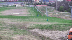 Horní část sjezdovky skiareálu Hlubočky