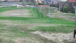 Horní část sjezdovky skiareálu Hlubočky