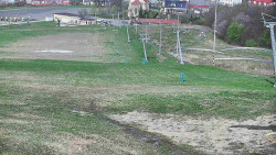 Horní část sjezdovky skiareálu Hlubočky