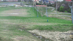 Horní část sjezdovky skiareálu Hlubočky