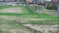 Horní část sjezdovky skiareálu Hlubočky