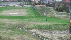 Horní část sjezdovky skiareálu Hlubočky