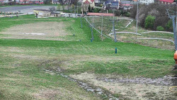 Horní část sjezdovky skiareálu Hlubočky