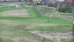 Horní část sjezdovky skiareálu Hlubočky