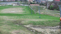 Horní část sjezdovky skiareálu Hlubočky