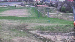 Horní část sjezdovky skiareálu Hlubočky