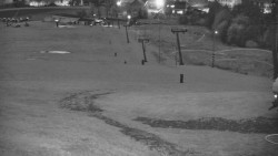 Horní část sjezdovky skiareálu Hlubočky