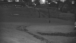 Horní část sjezdovky skiareálu Hlubočky