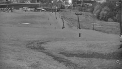 Horní část sjezdovky skiareálu Hlubočky