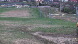 Horní část sjezdovky skiareálu Hlubočky