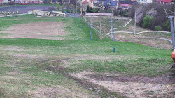 Horní část sjezdovky skiareálu Hlubočky