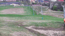 Horní část sjezdovky skiareálu Hlubočky