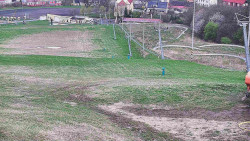 Horní část sjezdovky skiareálu Hlubočky