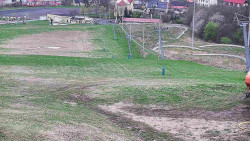 Horní část sjezdovky skiareálu Hlubočky