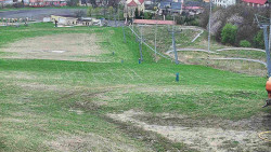 Horní část sjezdovky skiareálu Hlubočky