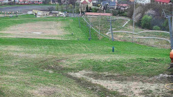 Horní část sjezdovky skiareálu Hlubočky