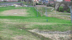 Horní část sjezdovky skiareálu Hlubočky