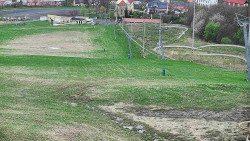 Horní část sjezdovky skiareálu Hlubočky