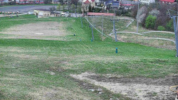 Horní část sjezdovky skiareálu Hlubočky