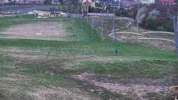 Horní část sjezdovky skiareálu Hlubočky