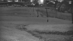 Horní část sjezdovky skiareálu Hlubočky