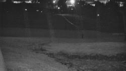 Horní část sjezdovky skiareálu Hlubočky