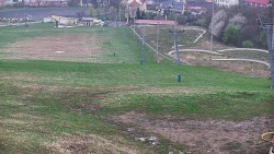 Horní část sjezdovky skiareálu Hlubočky