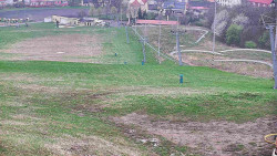 Horní část sjezdovky skiareálu Hlubočky