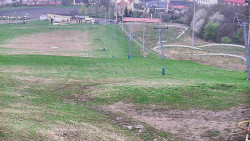 Horní část sjezdovky skiareálu Hlubočky