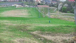 Horní část sjezdovky skiareálu Hlubočky