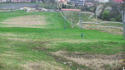 Horní část sjezdovky skiareálu Hlubočky