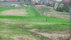 Horní část sjezdovky skiareálu Hlubočky