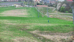 Horní část sjezdovky skiareálu Hlubočky