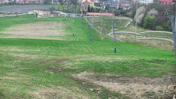 Horní část sjezdovky skiareálu Hlubočky