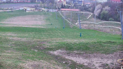 Horní část sjezdovky skiareálu Hlubočky