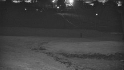 Horní část sjezdovky skiareálu Hlubočky