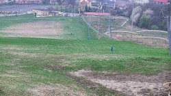 Horní část sjezdovky skiareálu Hlubočky